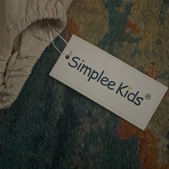 Simplee kids 3-6 nwt linen cotton darling outfit - Picture 2 of 4